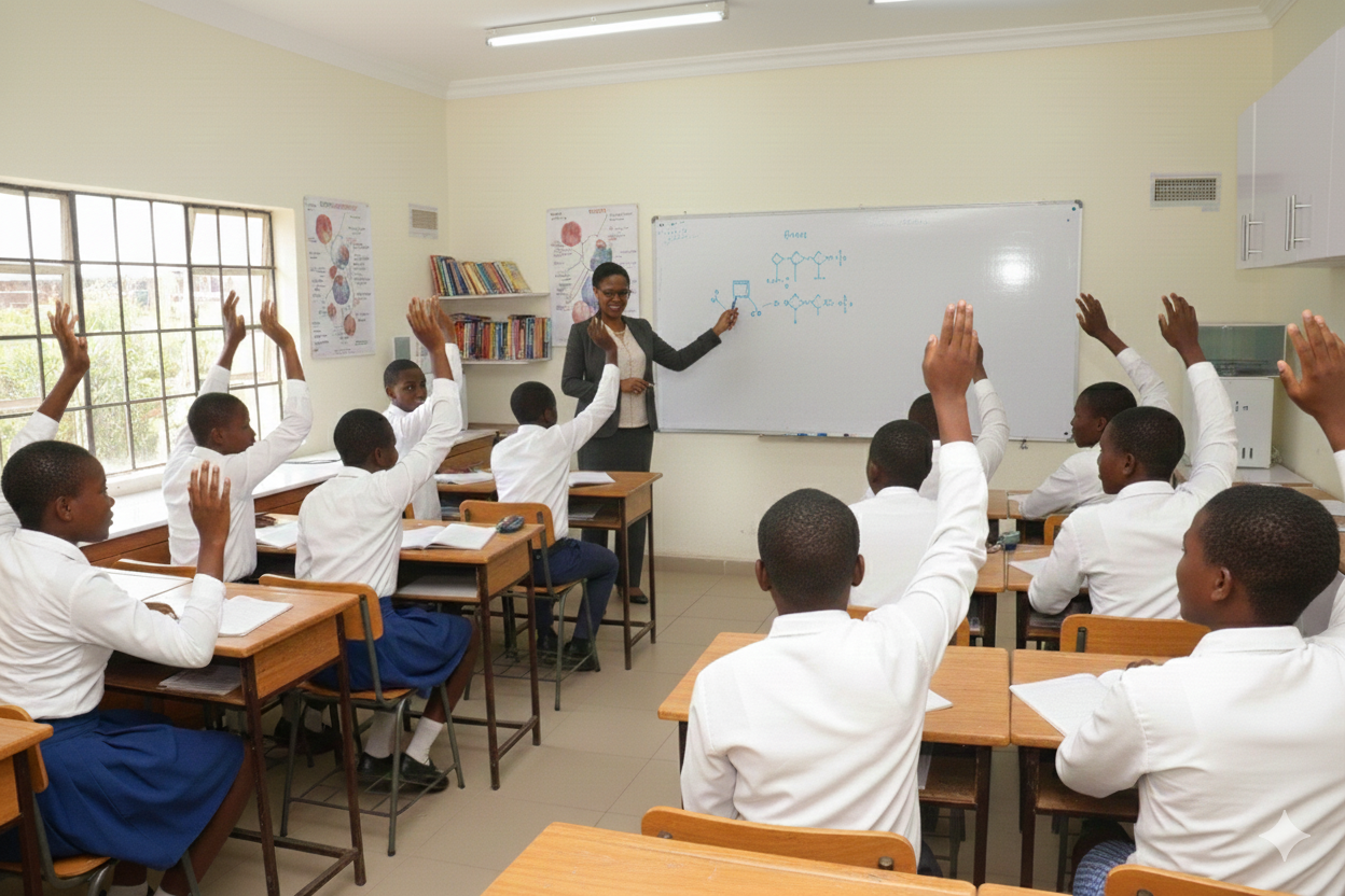 GABS SECONDARY STUDENTS IN CLASS